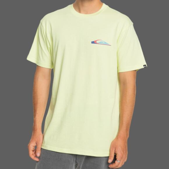 Quiksilver Warp Drive SS Tee Green Size M NWT AQYZT09928 - Picture 1 of 10